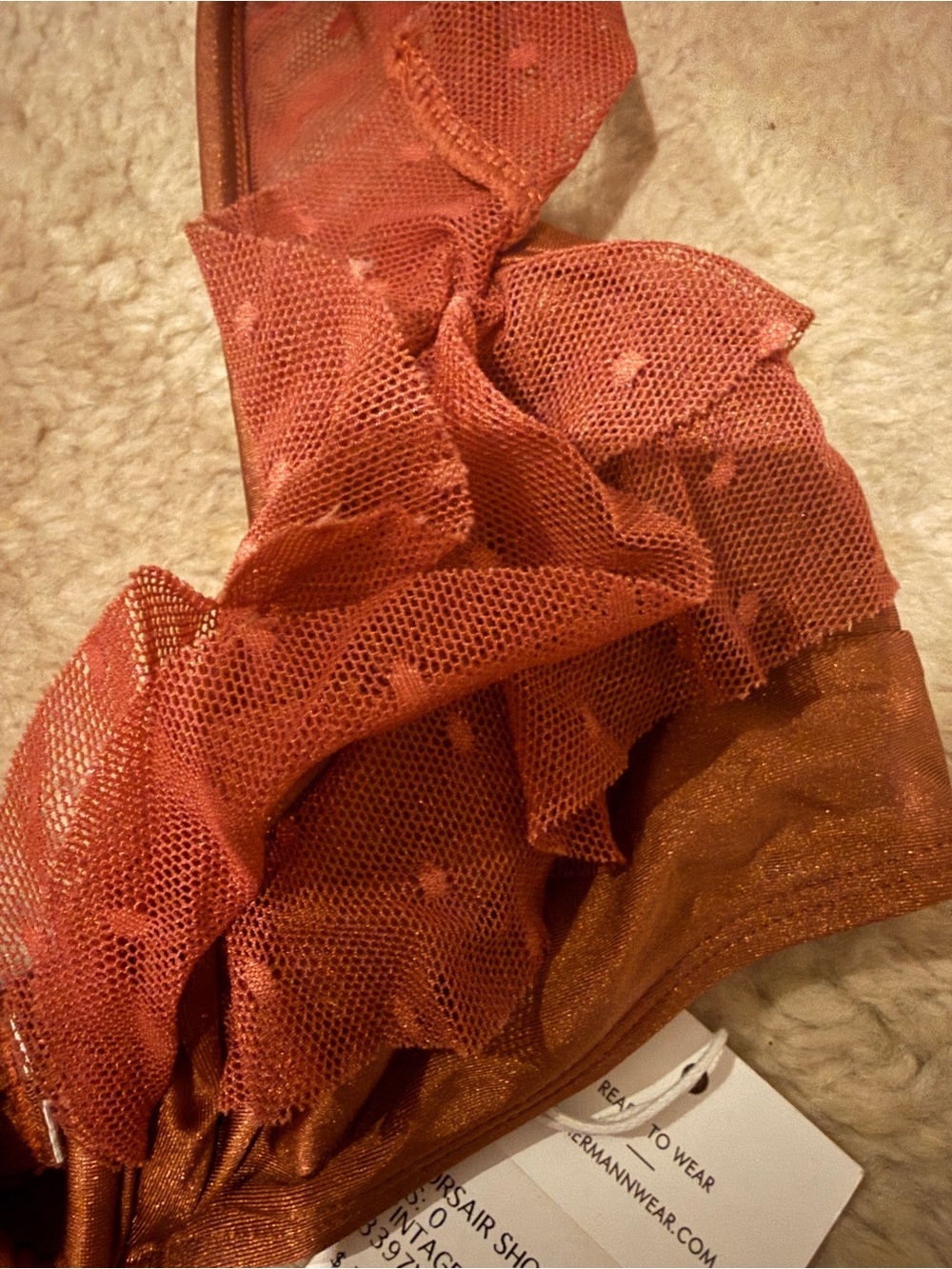 RARE Zimmermann Corsair Frill Bikini - Picture 5 of 5